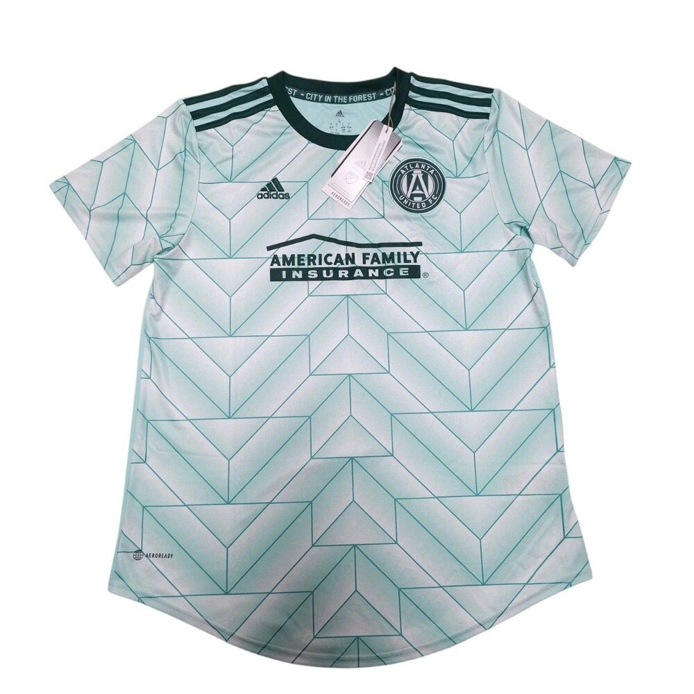 Adidas Atlanta United FC 22/23 Green Away Jersey Women's Large H55831